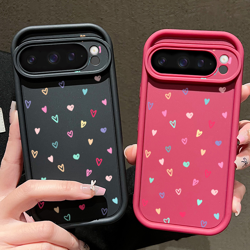 Colorful Little Hearts Soft Ca - Google Pixel 9 Pro recension och pris
